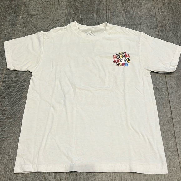 Anti Social Social Club collage white tshirt - Picture 1 of 3